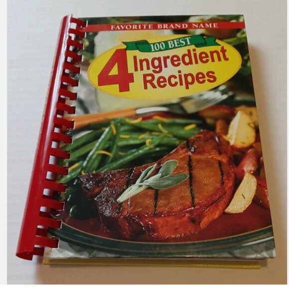 Favorite Brand Name 4 Ingredient Recipes Cookbook 100 Best Book HC 2003 - Picture 1 of 11